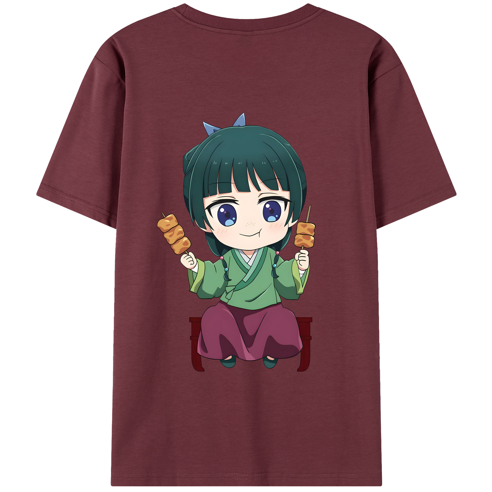 （画像用） 薬屋のひとりごと The Apothecary Diaries 綿100％半袖Tシャツ（背面プリント）
